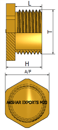 Hexagonal Stop Plug