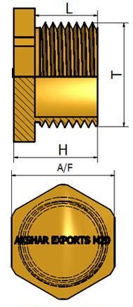 Hexagonal Stop Plug